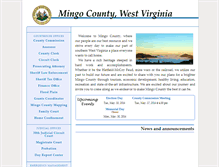 Tablet Screenshot of mingocountywv.com